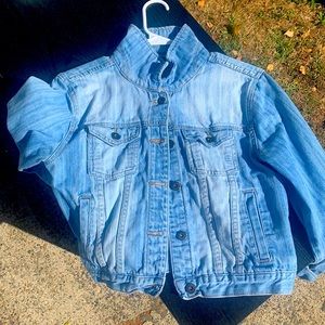 Cute Jean jacket with studs on back